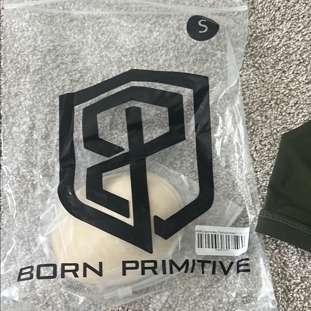 Born Primitive Vitality Sports Bra with Geometric Straps - Picture 3 of 5